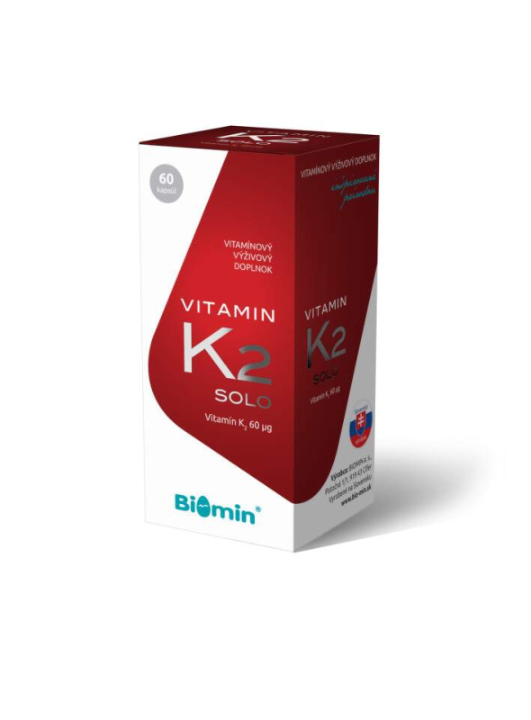 BIOMIN Vitamín K2 Solo 30 tobolek