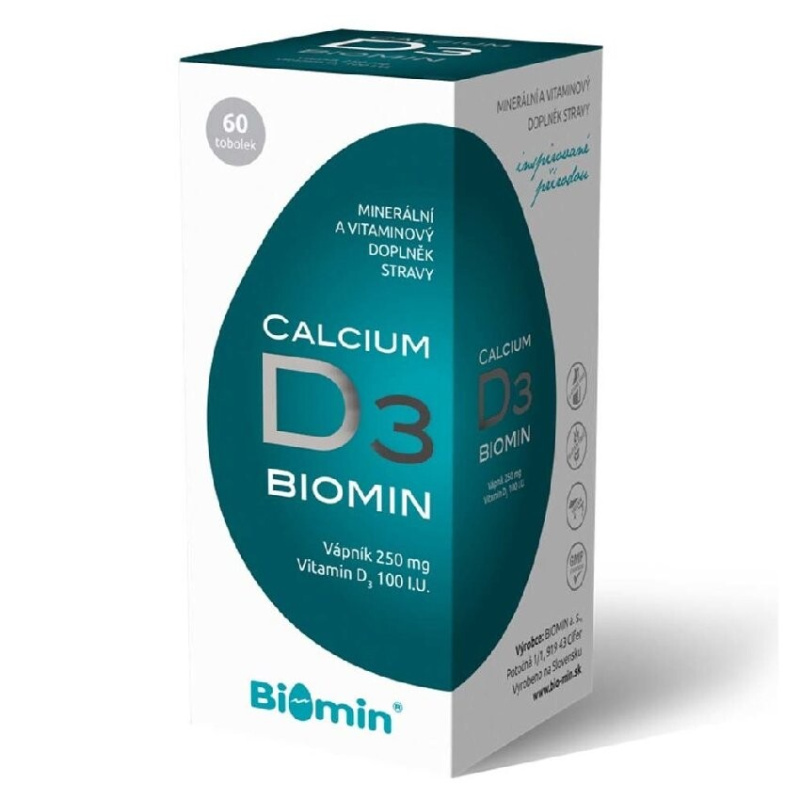 Biomin Calcium D3 60 tobolek