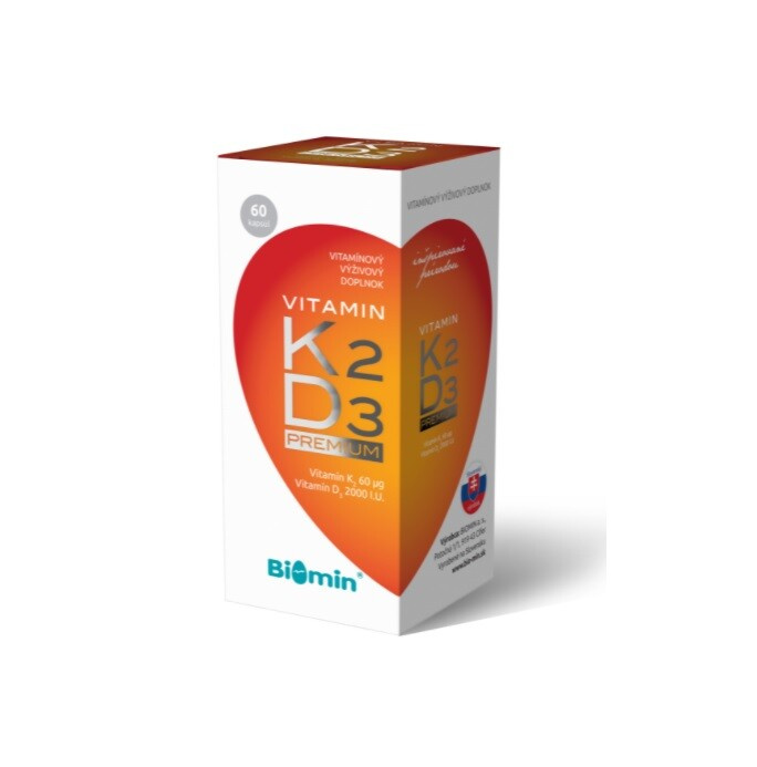 BIOMIN Vitamin K2D3 Premium+ 60 tobolek