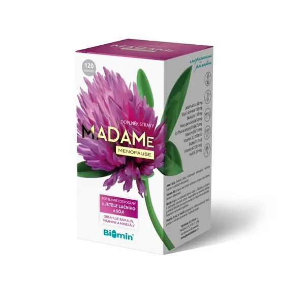 BIOMIN MadaMe menopause 120 tobolek