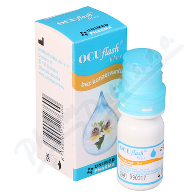 OCUFLASH Blue Oční kapky 10 ml