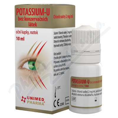 Potassium-U oční kapky 10 ml