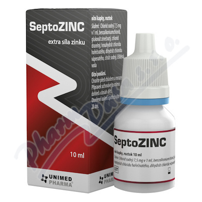 SeptoZINC oční kapky 10 ml