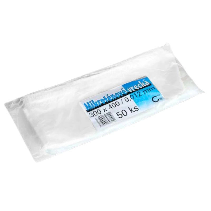 Mikroténové sáčky 30 × 40 cm, 50 ks