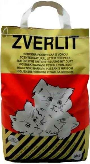 Podestýlka Cat Zverlit s vůní - červená 6 kg