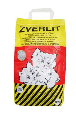Podestýlka Cat Zverlit s vůní - červená 10 kg