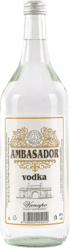 Vanapo Ambasador vodka 1l 40%