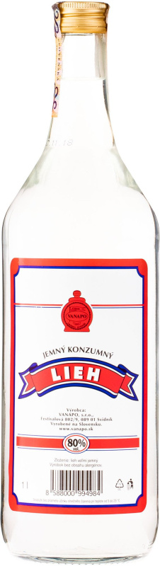 Vanapo Líh Konzumní 1l 80%