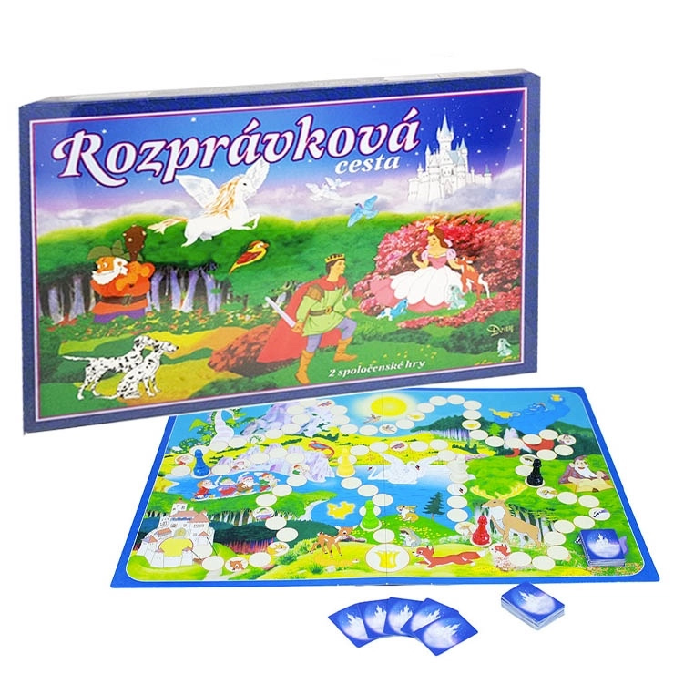 Pohádková cesta 2 společenské hry v krabici 34x25x5cm SK verze