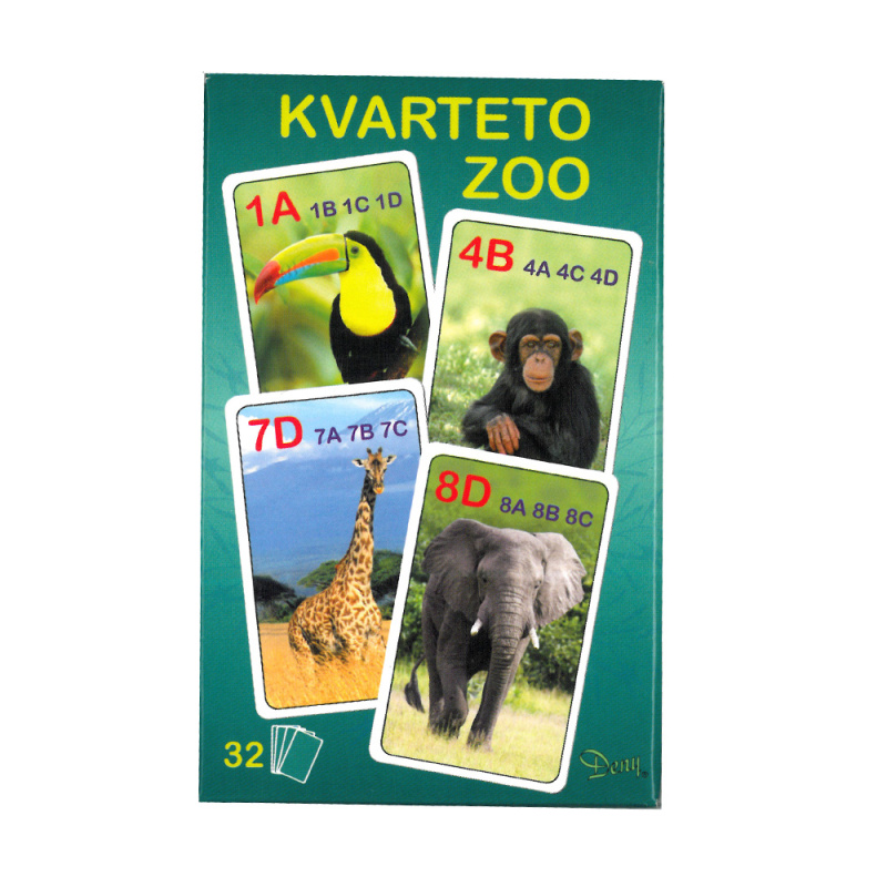 Karetní hra kvarteto ZOO