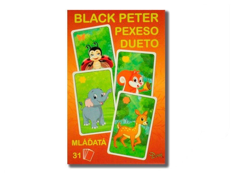 Černý Petr mláďata