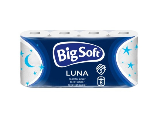 Big soft toal papír 3vr (8ks/fol) Luna