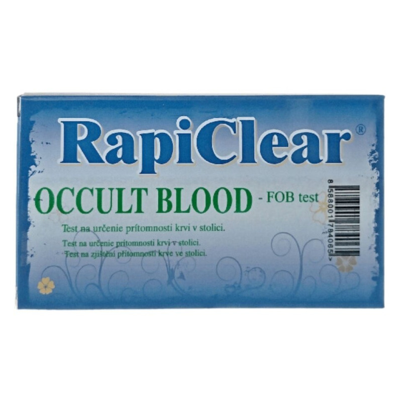 RapiClear Occult blood FOB test 1ks