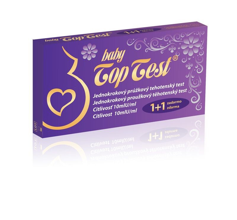 Baby Top Test proužek těhotenský test 2 ks