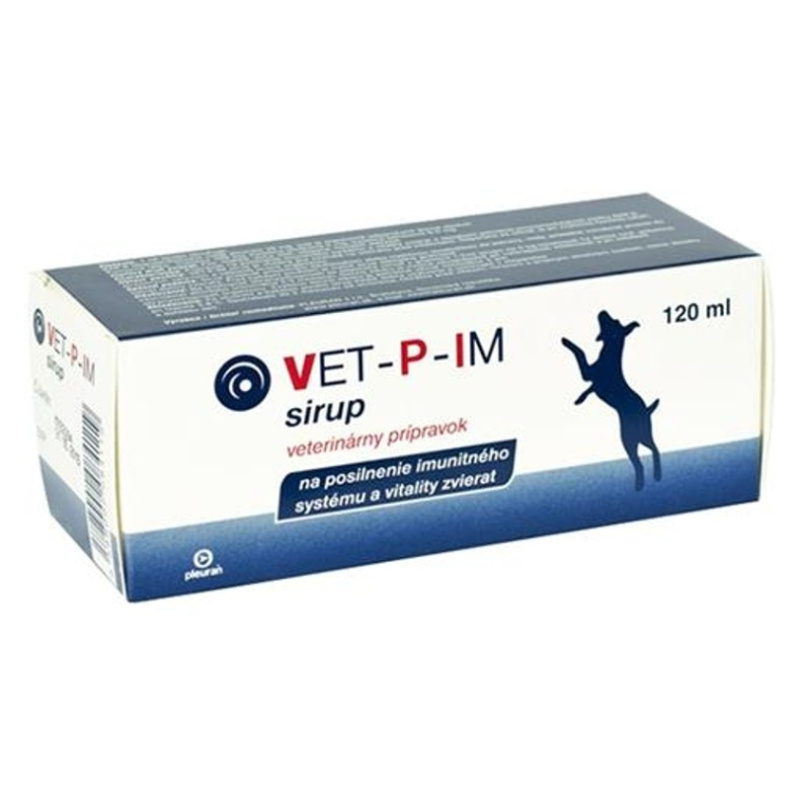 Plerasan V Sirup Psy+Kočky (VET-P-IM sirup) 120 ml