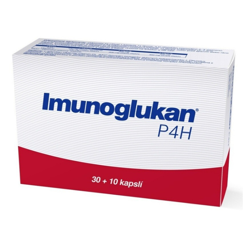 IMUNOGLUKAN P4H® 30+10 kapslí ZDARMA