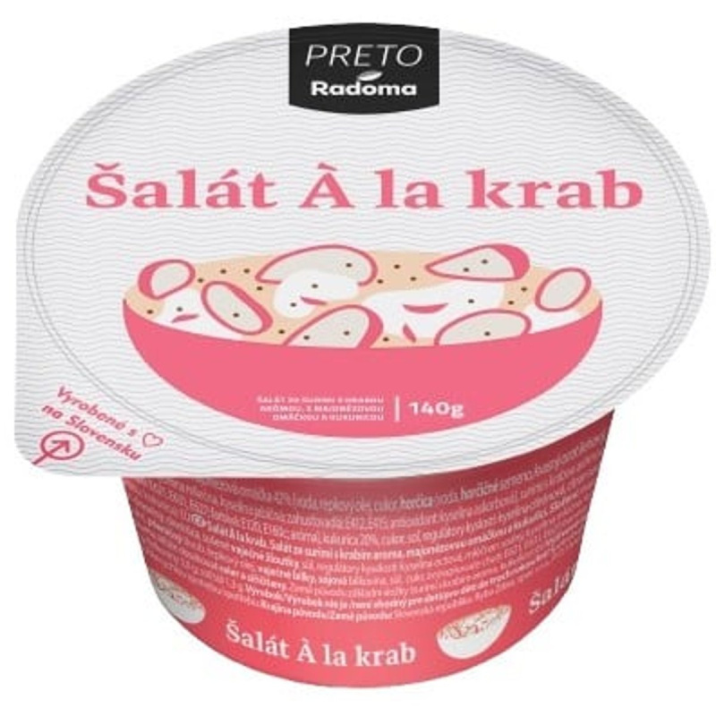 Preto Ryba Žilina Salát á la krab