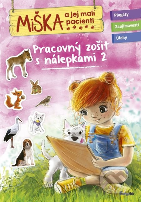 Miška a jej malí pacienti: Pracovný zošit s nálepkami 2 (slovensky)