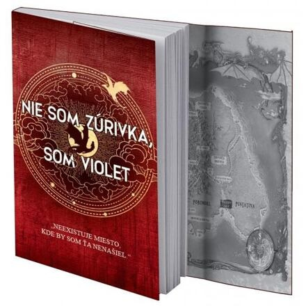 Štvrté krídlo zápisník: Nie som Zúrivka, som Violet (slovensky)