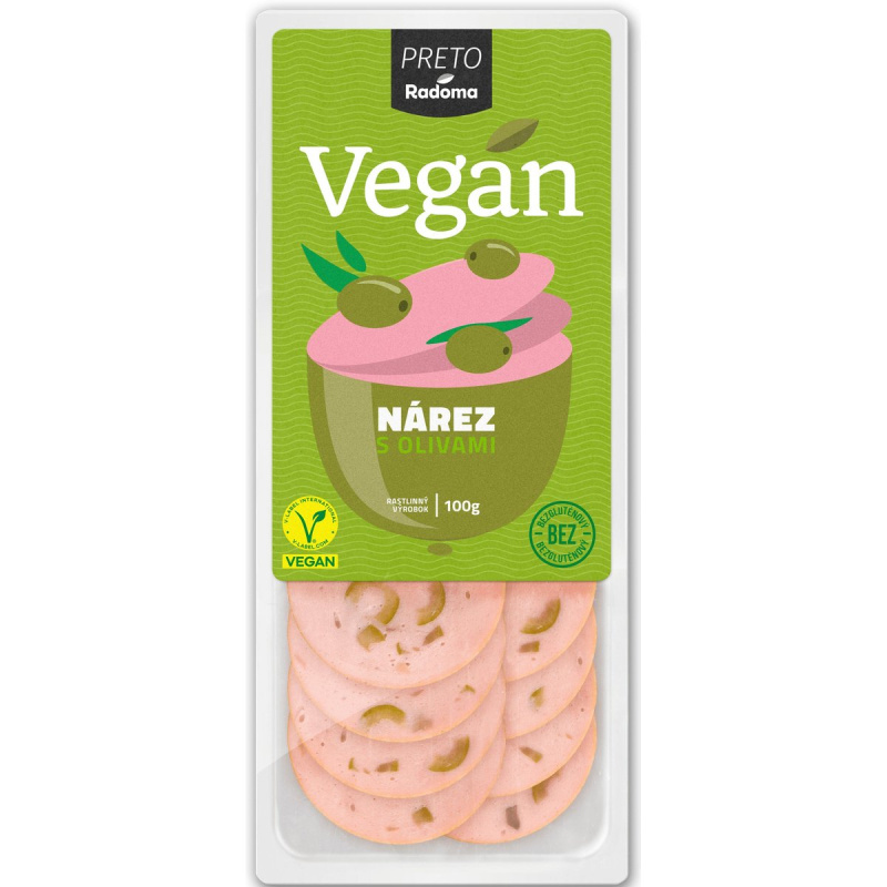 Preto Radoma Vegan nářez s olivami