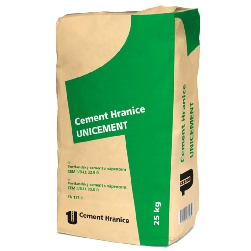 Cement Hranice Portlandský cement s vápencem UNICEMENT CEM II/B-LL 32,5 R, 25 kg