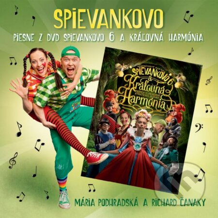 Spievankovo 6 a kráľovná Harmónia (CD) (Piesne z DVD Spievankovo 6 a kráľovná Harmónia)