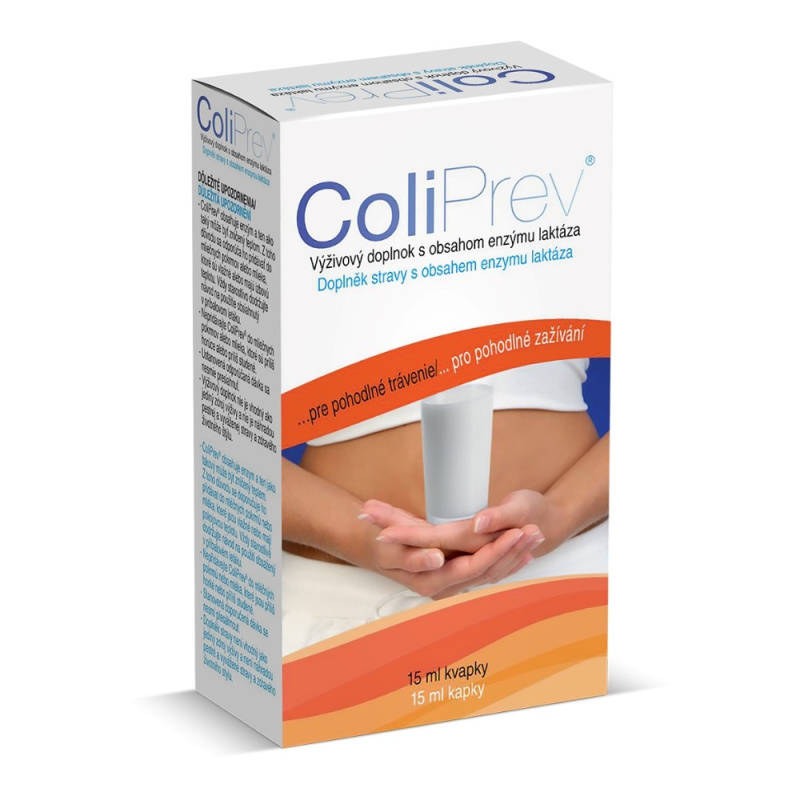 COLIPREV Kapky s obsahem enzymu laktáza 15 ml