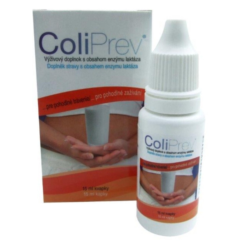 COLIPREV Kapky s obsahem enzymu laktáza 15 ml