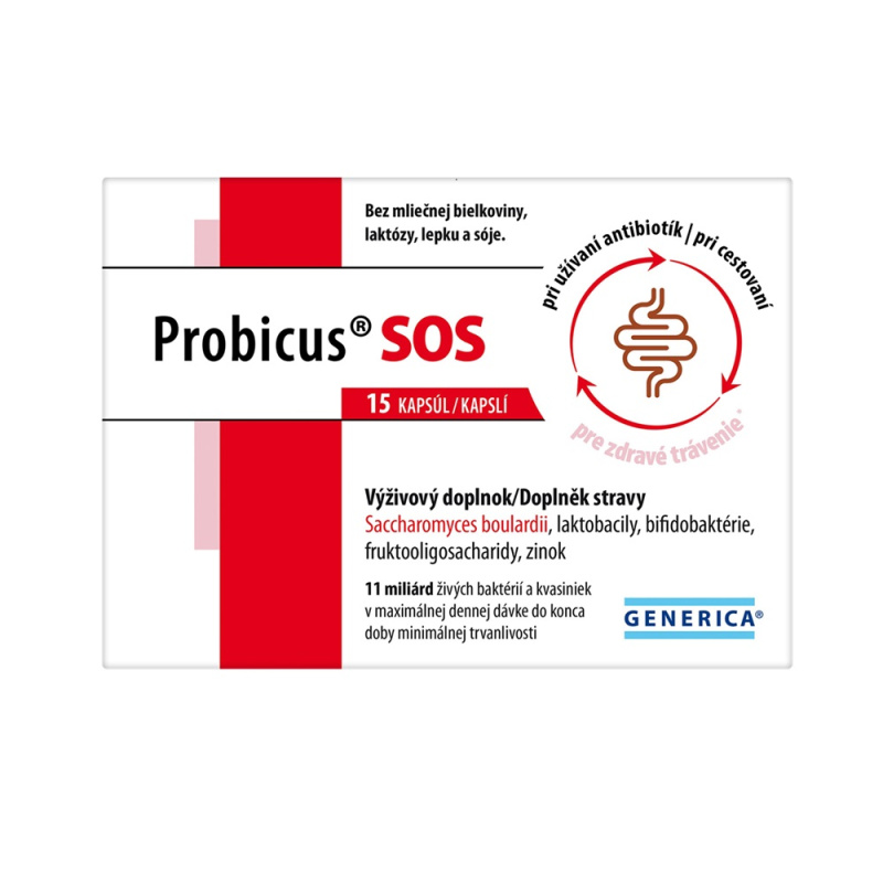 GENERICA Probicus SOS 15 kapslí
