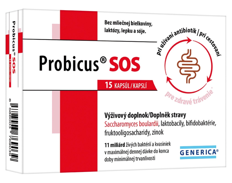 GENERICA Probicus SOS 15 kapslí