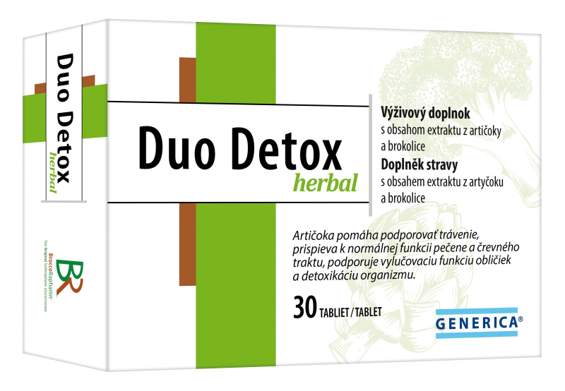 GENERICA Duo detox herbal 30 tablet