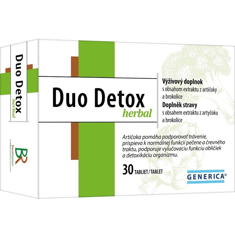 GENERICA Duo detox herbal 30 tablet