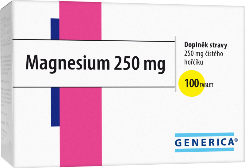 GENERICA Magnesium 250 mg 100 tablet