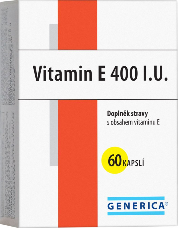 Vitamin E 400 I.U. cps.60 Generica