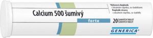 GENERICA Calcium 500 forte 20 šumivých tablet
