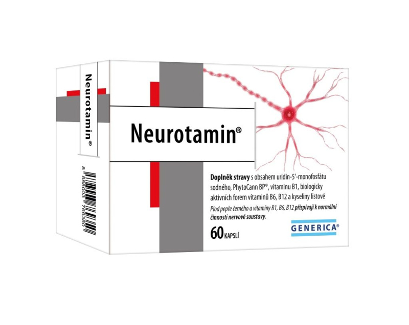 GENERICA Neurotamin 60 kapslí