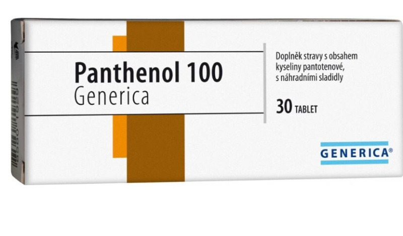 GENERICA Panthenol 100 30 tablet