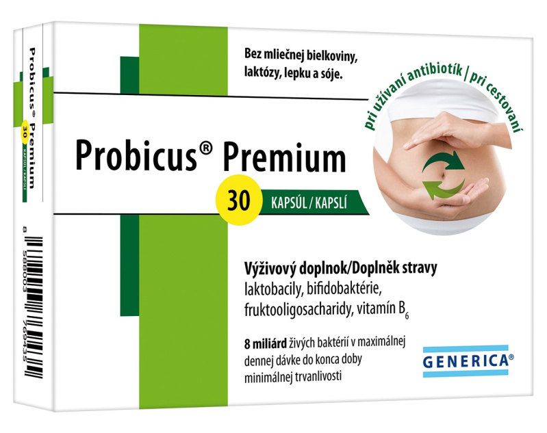 GENERICA Probicus premium 30 kapslí
