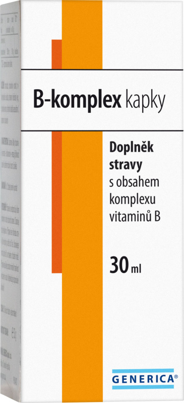 B-komplex kapky 30ml Generica