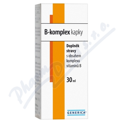 B-komplex kapky 30ml Generica