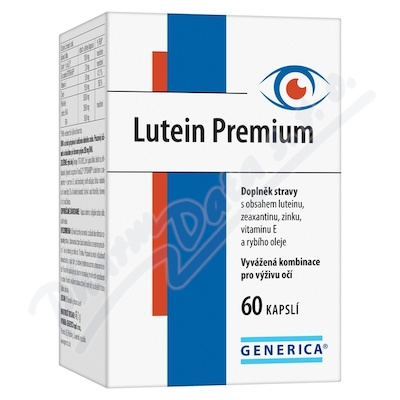 GENERICA Lutein Premium 60 kapslí