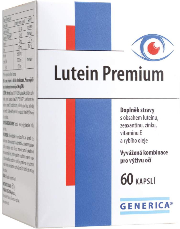 GENERICA Lutein Premium 60 kapslí