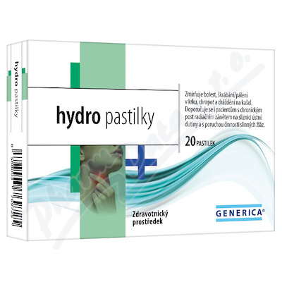 Generica hydro pastilky 20 pastilek