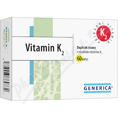 GENERICA Vitamin K2 60 kapslí