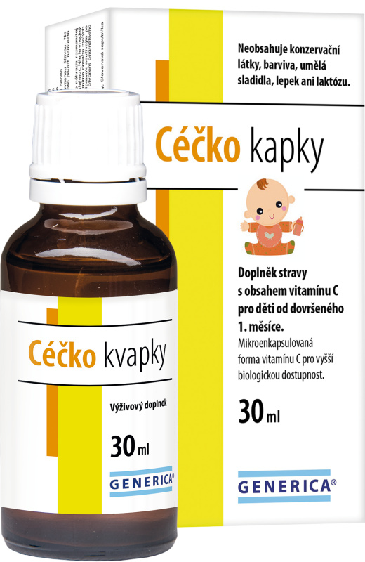 GENERICA Céčko kapky děti od 1 m+ 30 ml