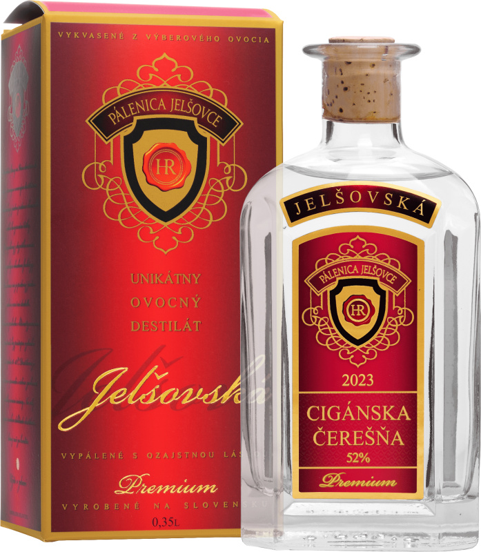 Jelšovská Třešňovica 0,35l 52%