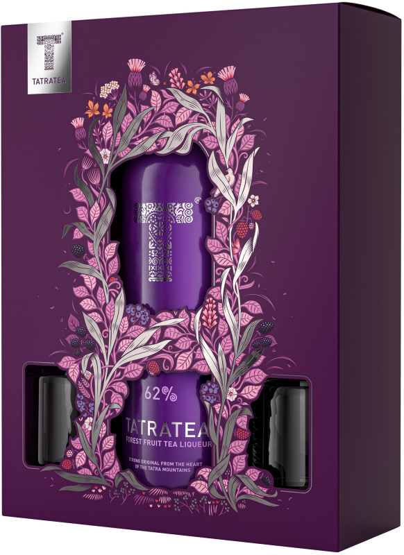 Tatratea 62% 0,7 L dárkové balení