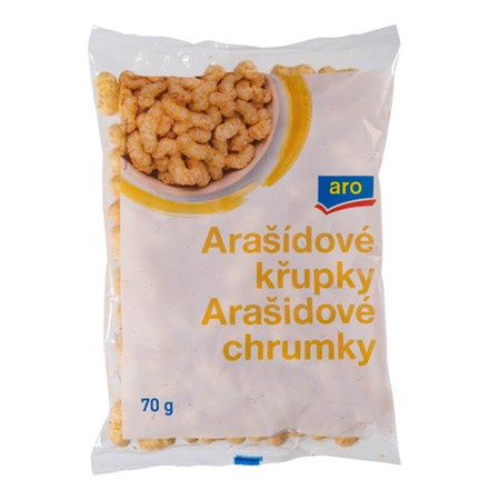 aro Křupky arašídové 30 x 70 g
