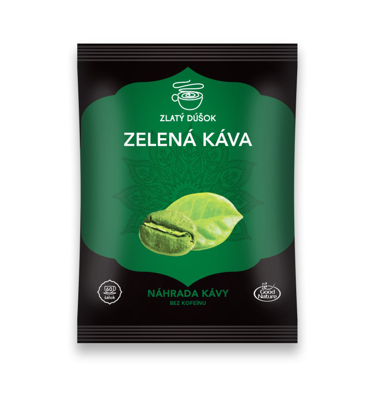 Good Nature Zlatý doušek Zelená káva kávovinový nápoj 100 g