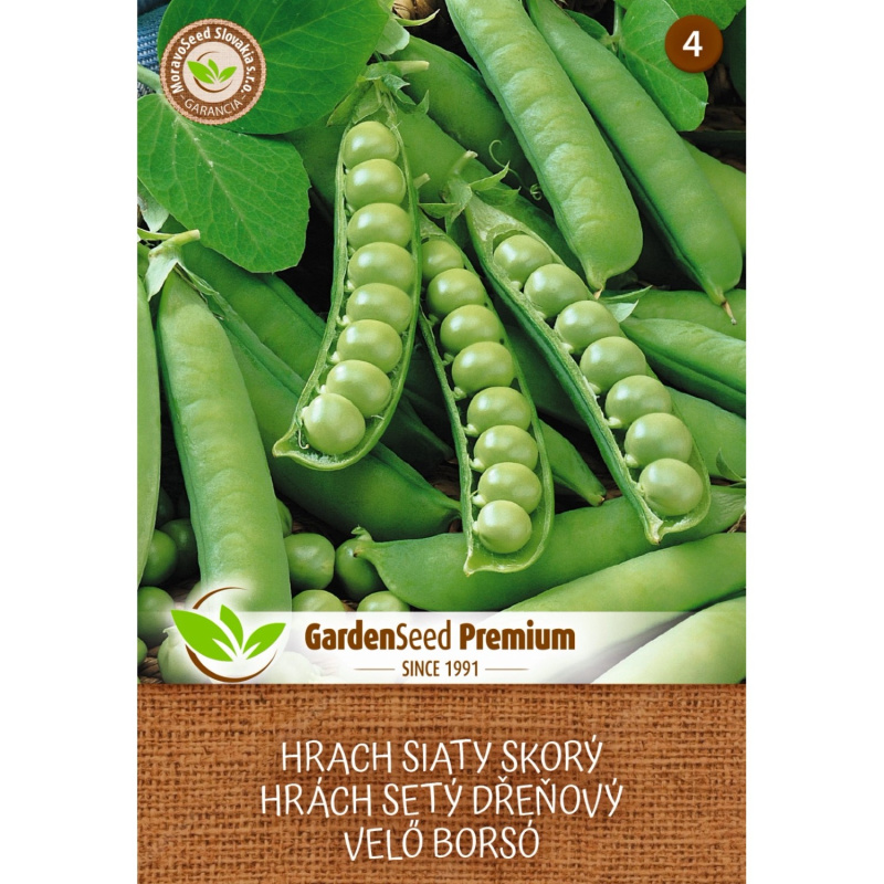 GardenSeed Premium Semínka Hrách setý dřeňový Premium Semínka